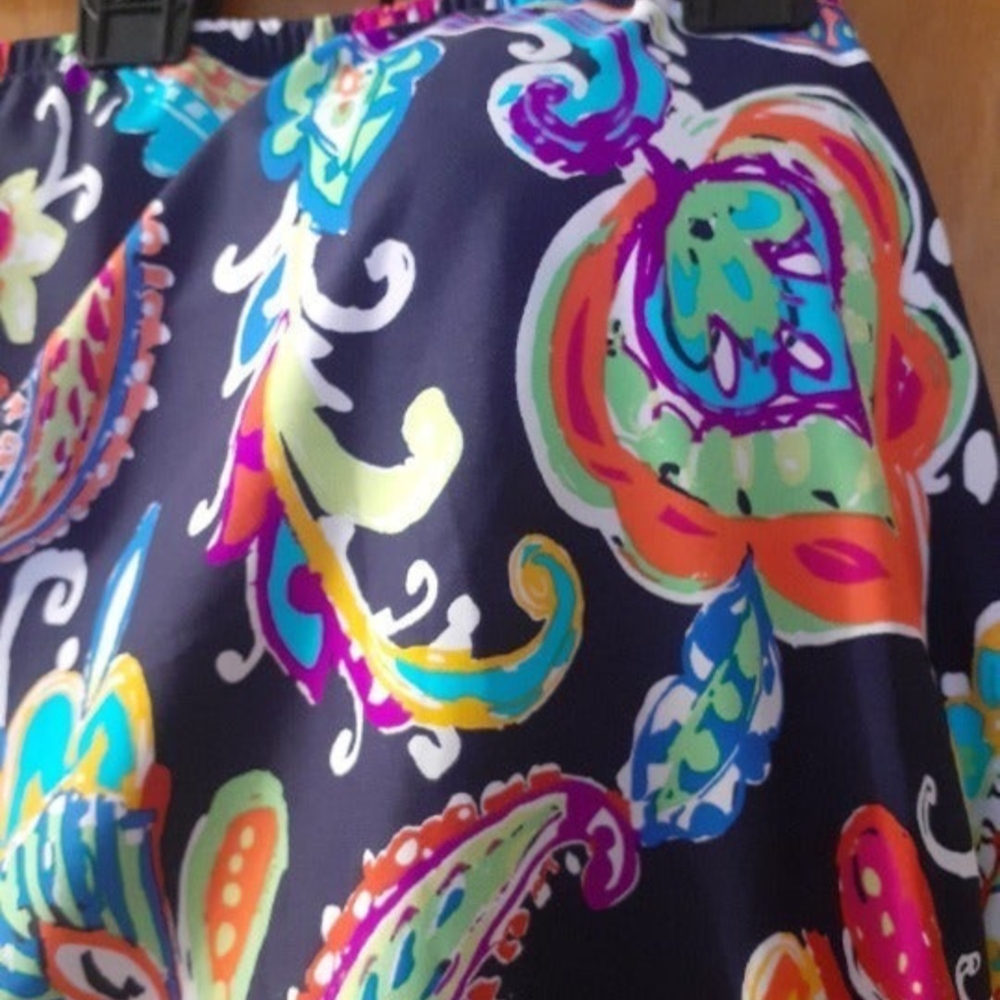 Colorful Paisley Women's Strapless BA